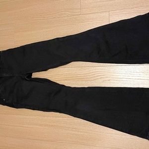 Black bell bottom jeans